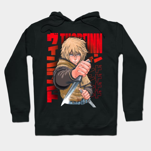 Vinland Saga Thorfinn Hoodie by KokkaiBlack